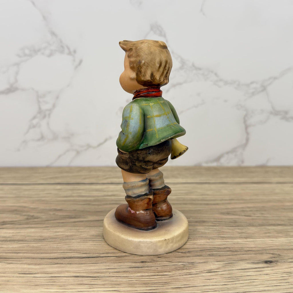 Goebel Hummel Trumpet Boy Figurine, Nr.97, Collectible Porcelain