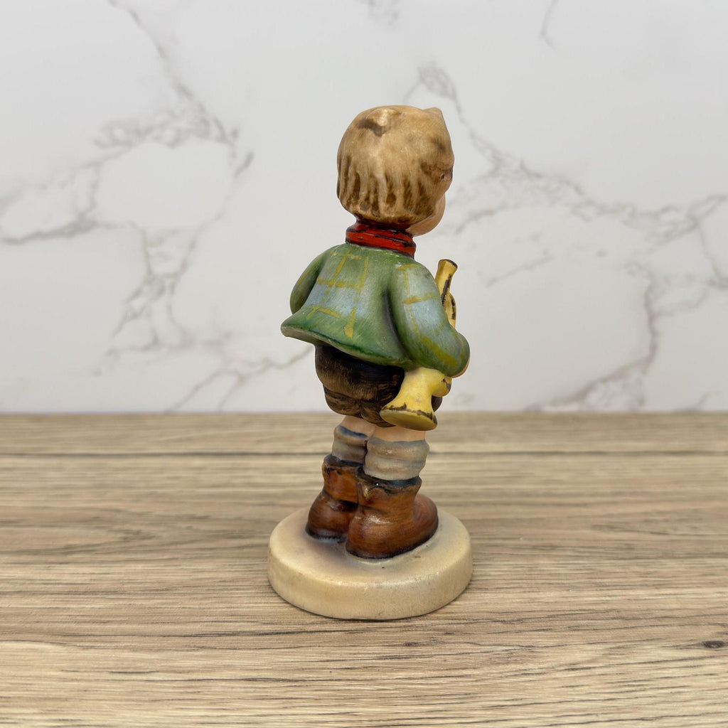 Goebel Hummel Trumpet Boy Figurine, Nr.97, Collectible Porcelain