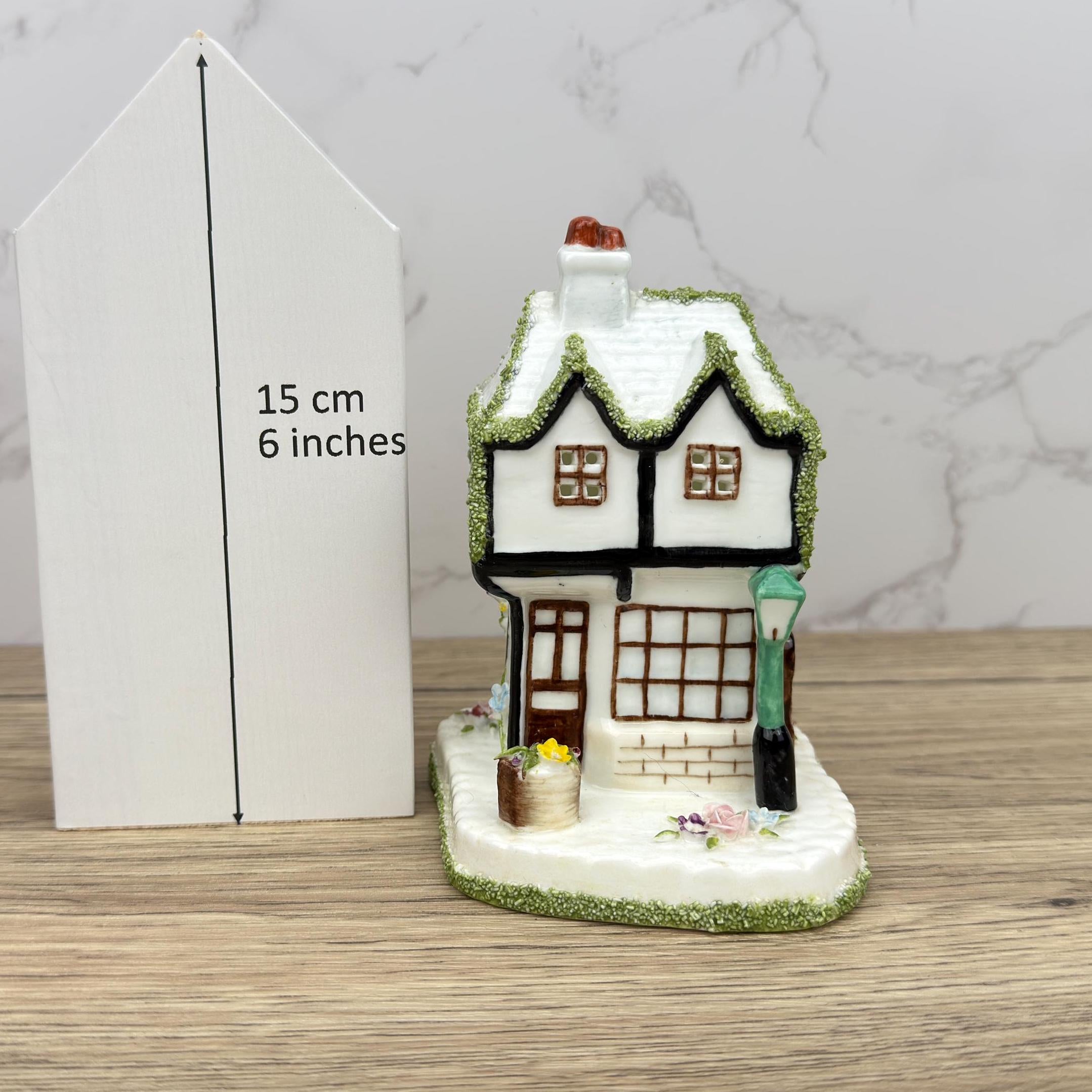 Vintage Coalport China Cottage, The Old Curiosity Shop, Collectible Ornament