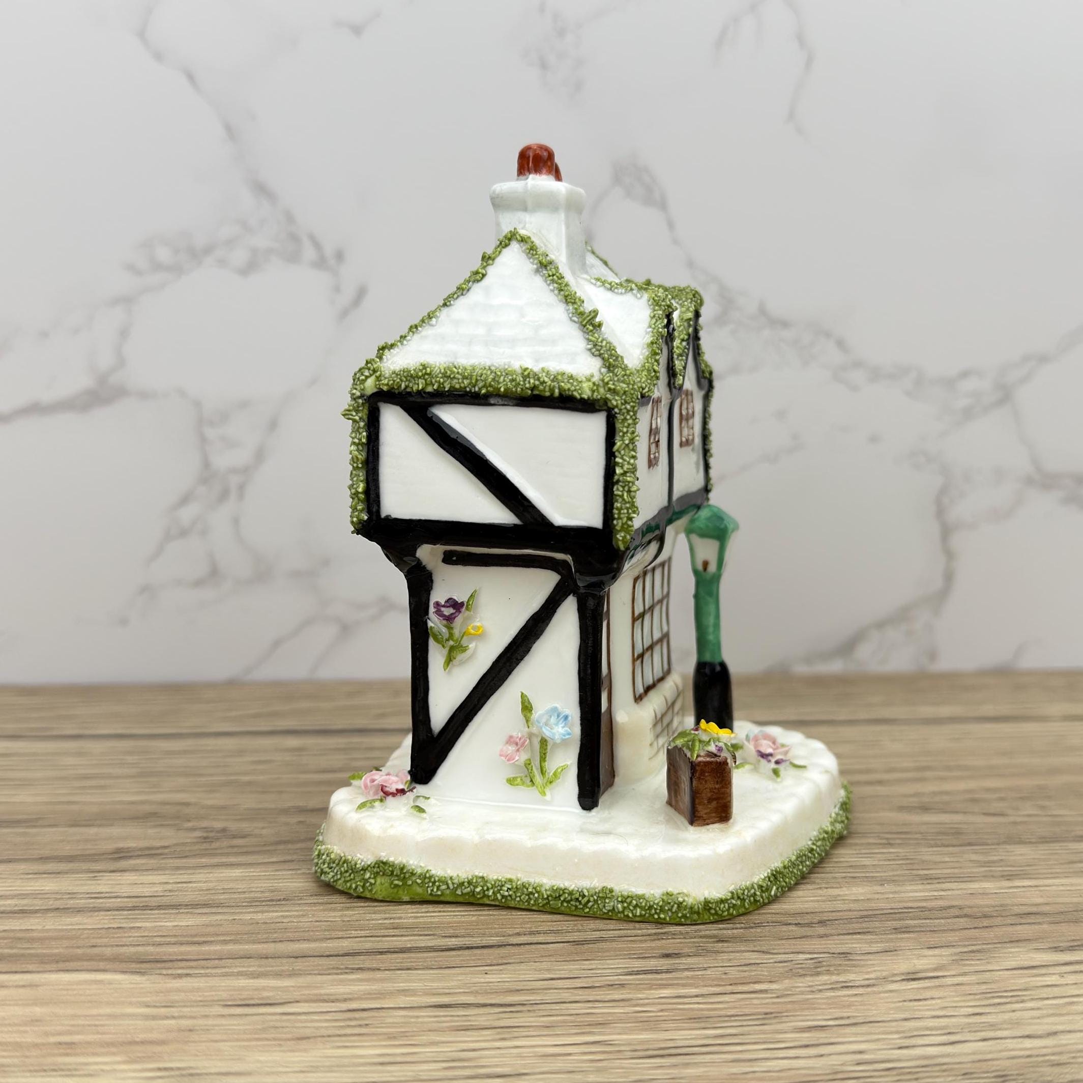 Vintage Coalport China Cottage, The Old Curiosity Shop, Collectible Ornament