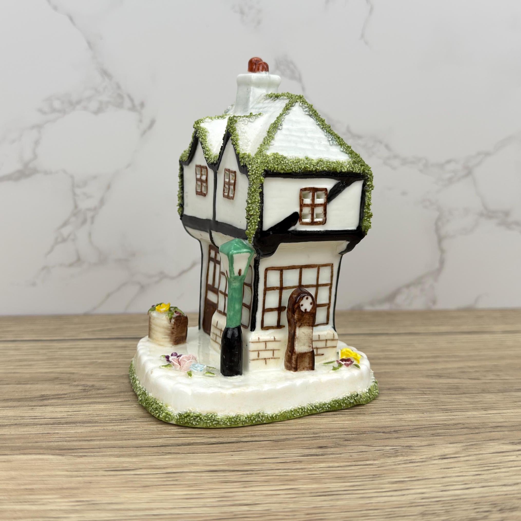 Vintage Coalport China Cottage, The Old Curiosity Shop, Collectible Ornament