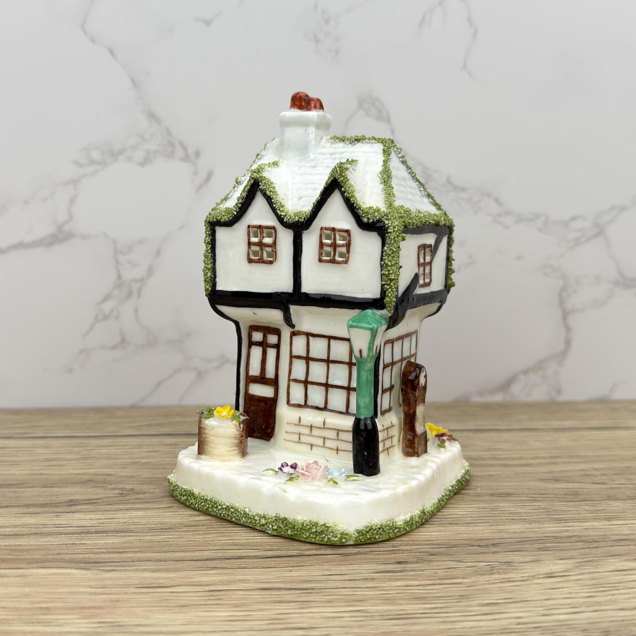 Vintage Coalport China Cottage, The Old Curiosity Shop, Collectible Ornament
