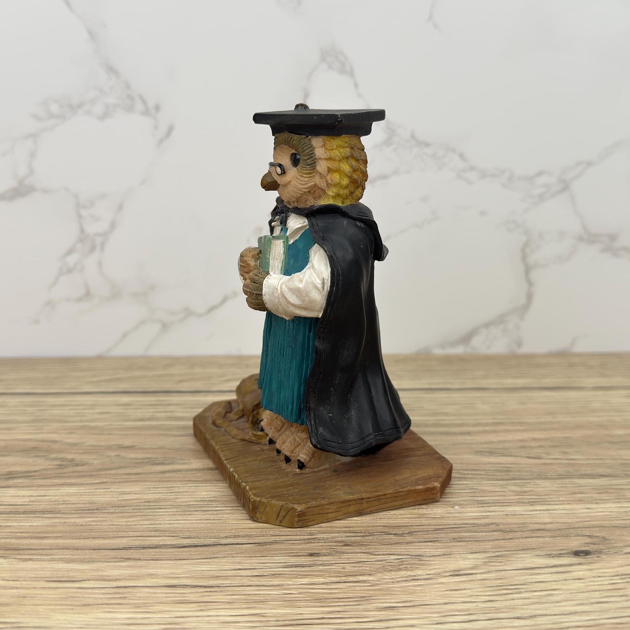 Leonardo Collection Resin Scholar Owl Figurine, Osbourne Collectible