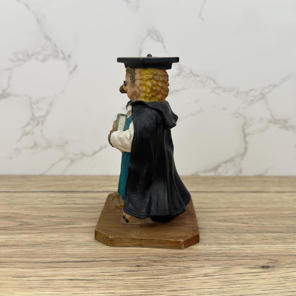 Leonardo Collection Resin Scholar Owl Figurine, Osbourne Collectible