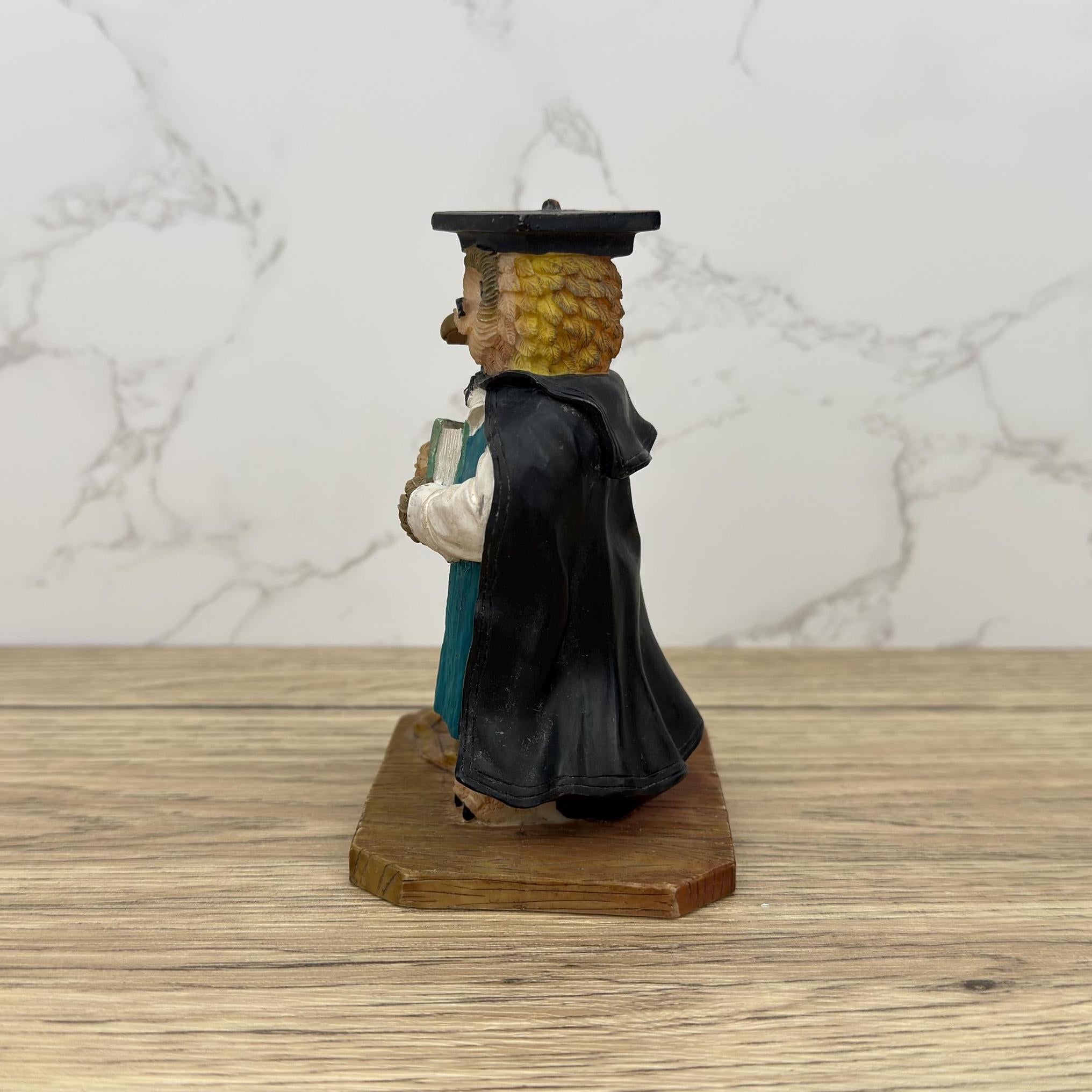 Leonardo Collection Resin Scholar Owl Figurine, Osbourne Collectible
