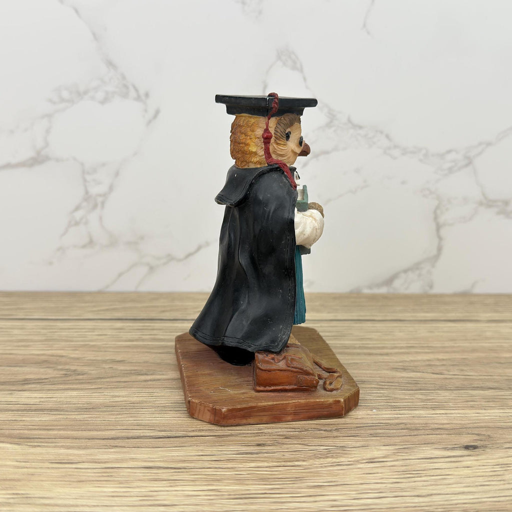 Leonardo Collection Resin Scholar Owl Figurine, Osbourne Collectible