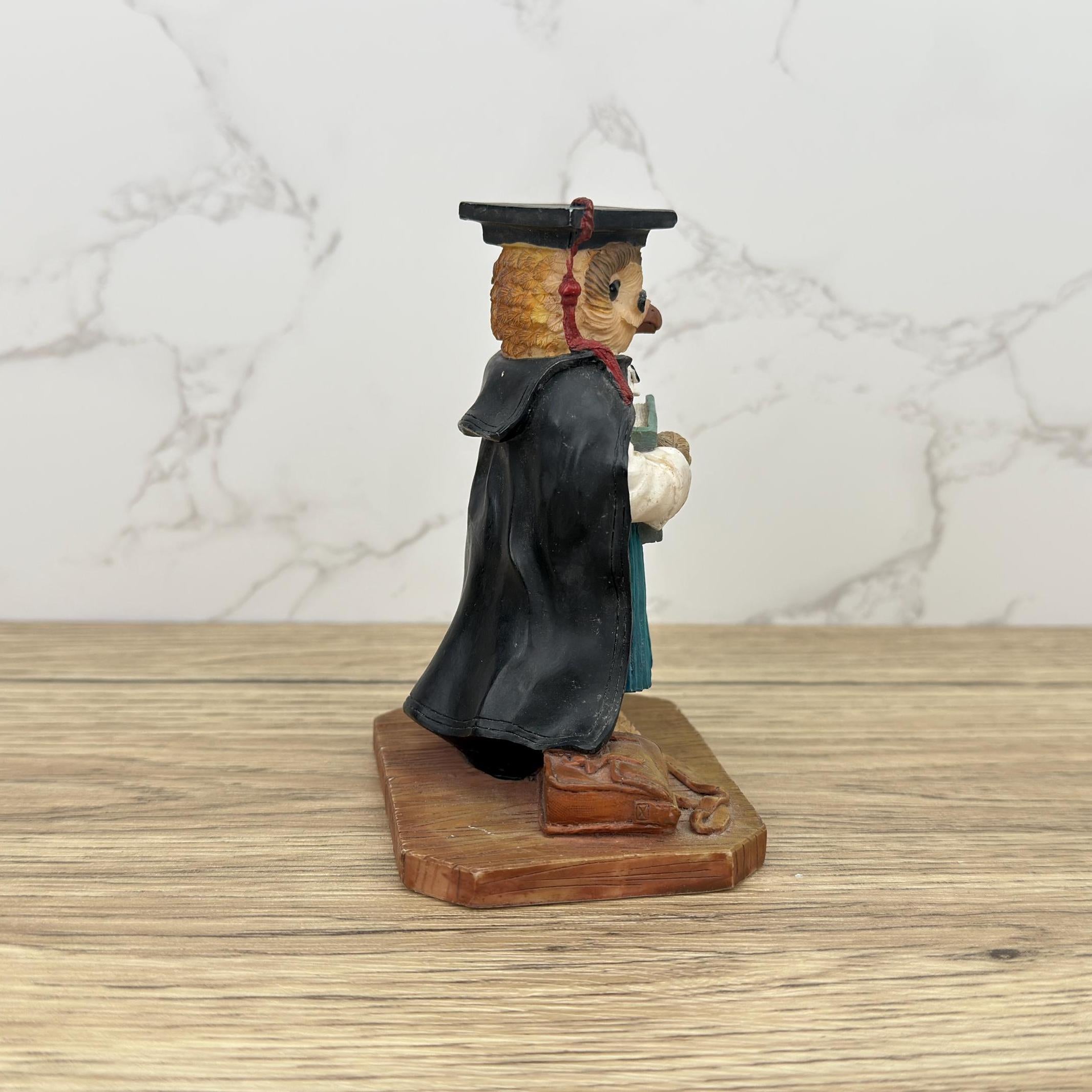 Leonardo Collection Resin Scholar Owl Figurine, Osbourne Collectible