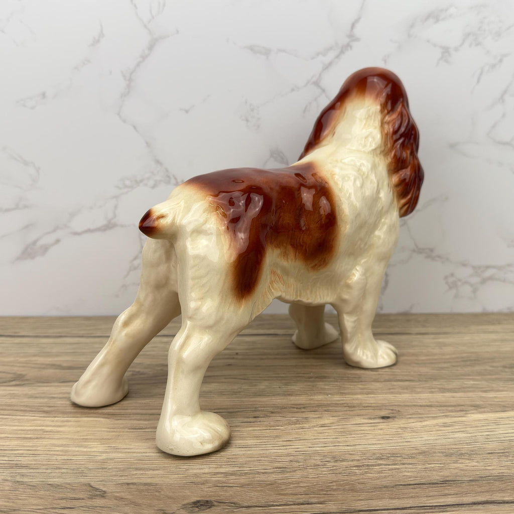 Vintage Coopercraft Ceramic Springer Spaniel Figurine, England