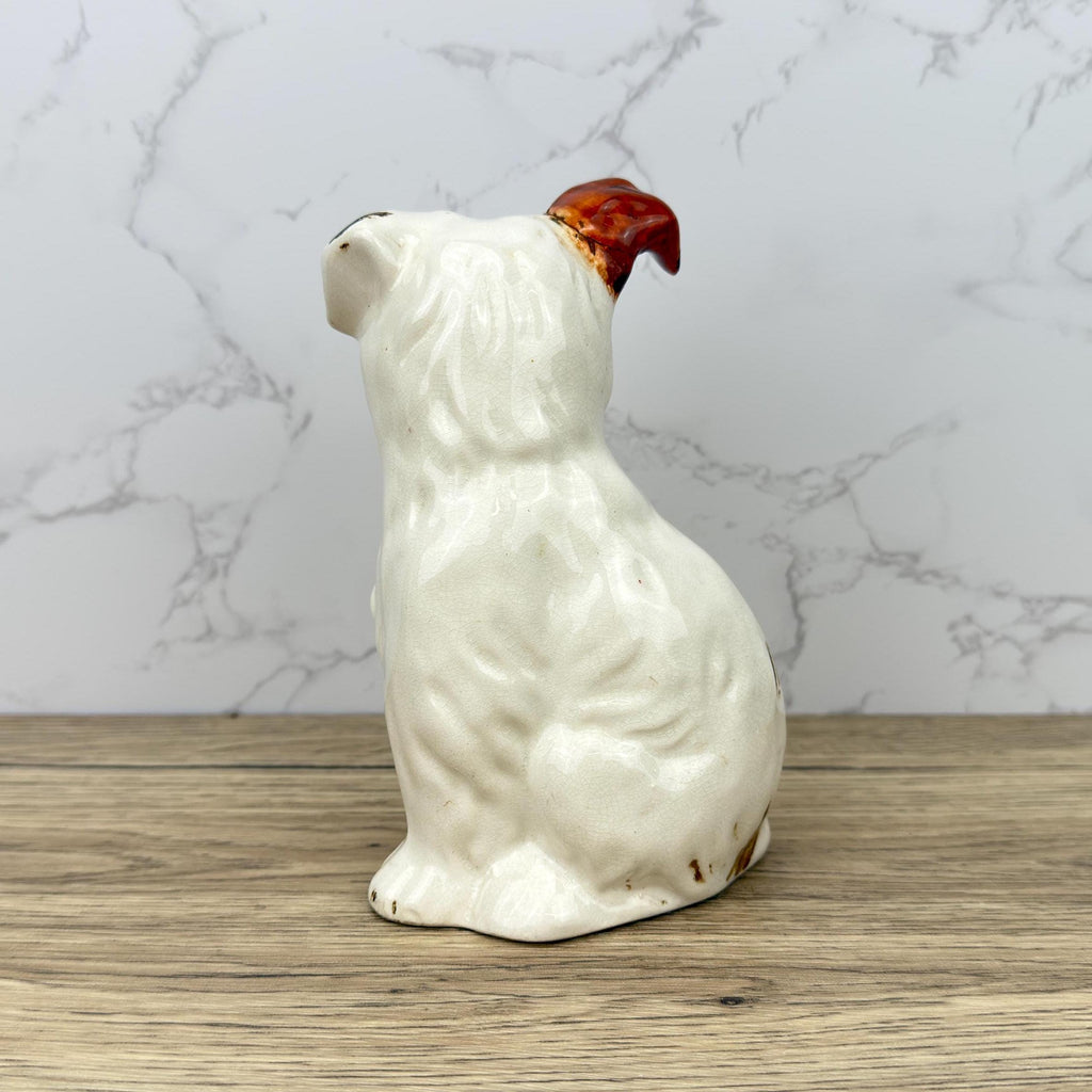 Vintage Beswick Pottery Schnauzer Dog Figurine, Collectible Porcelain Decor