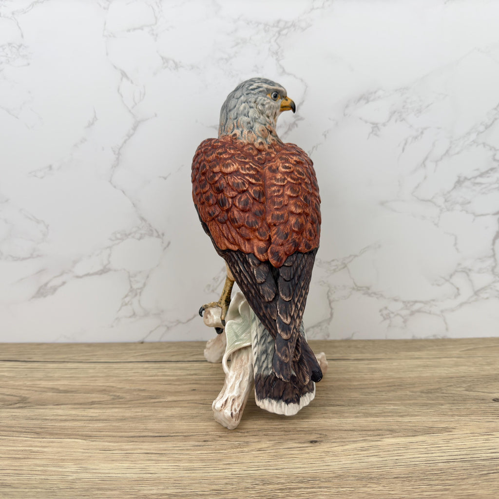 Vintage Goebel Hummel Falcon Porcelain Sculpture, Western Germany, 1969