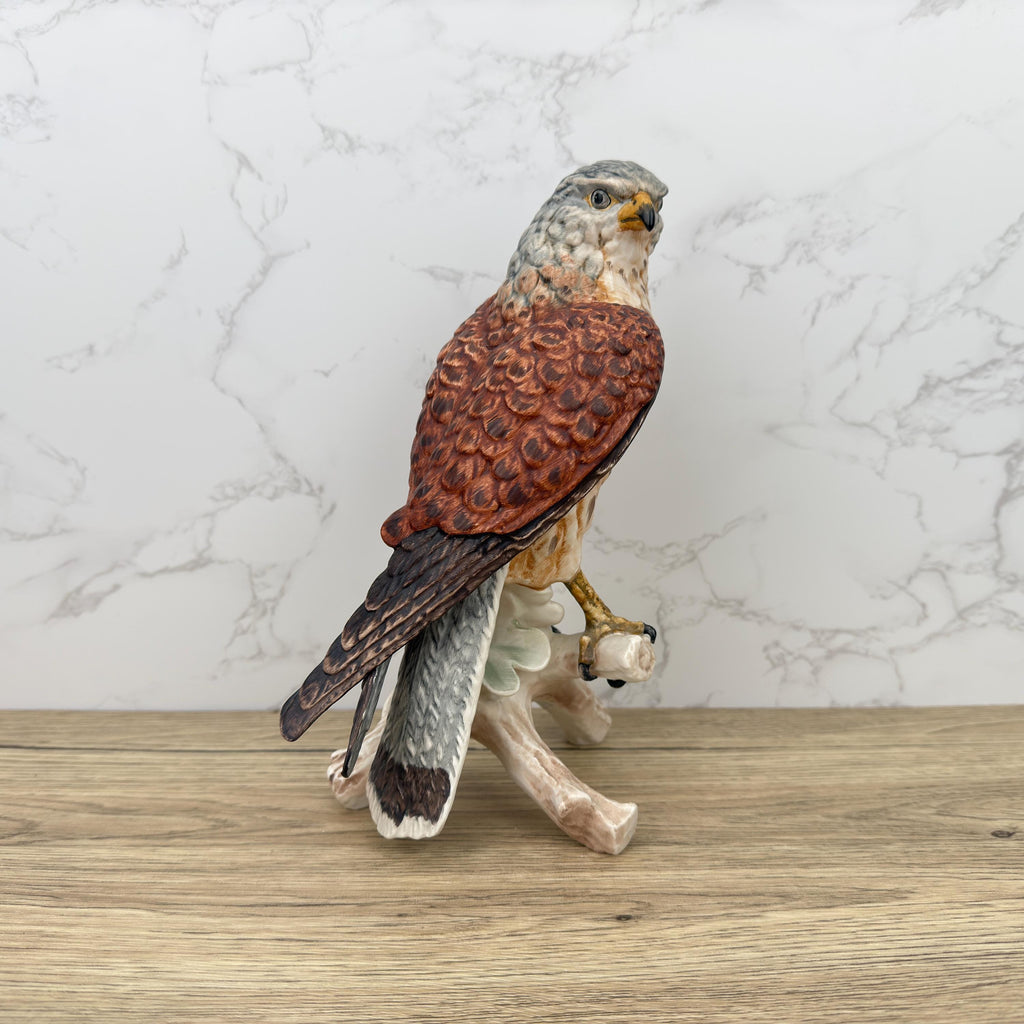 Vintage Goebel Hummel Falcon Porcelain Sculpture, Western Germany, 1969