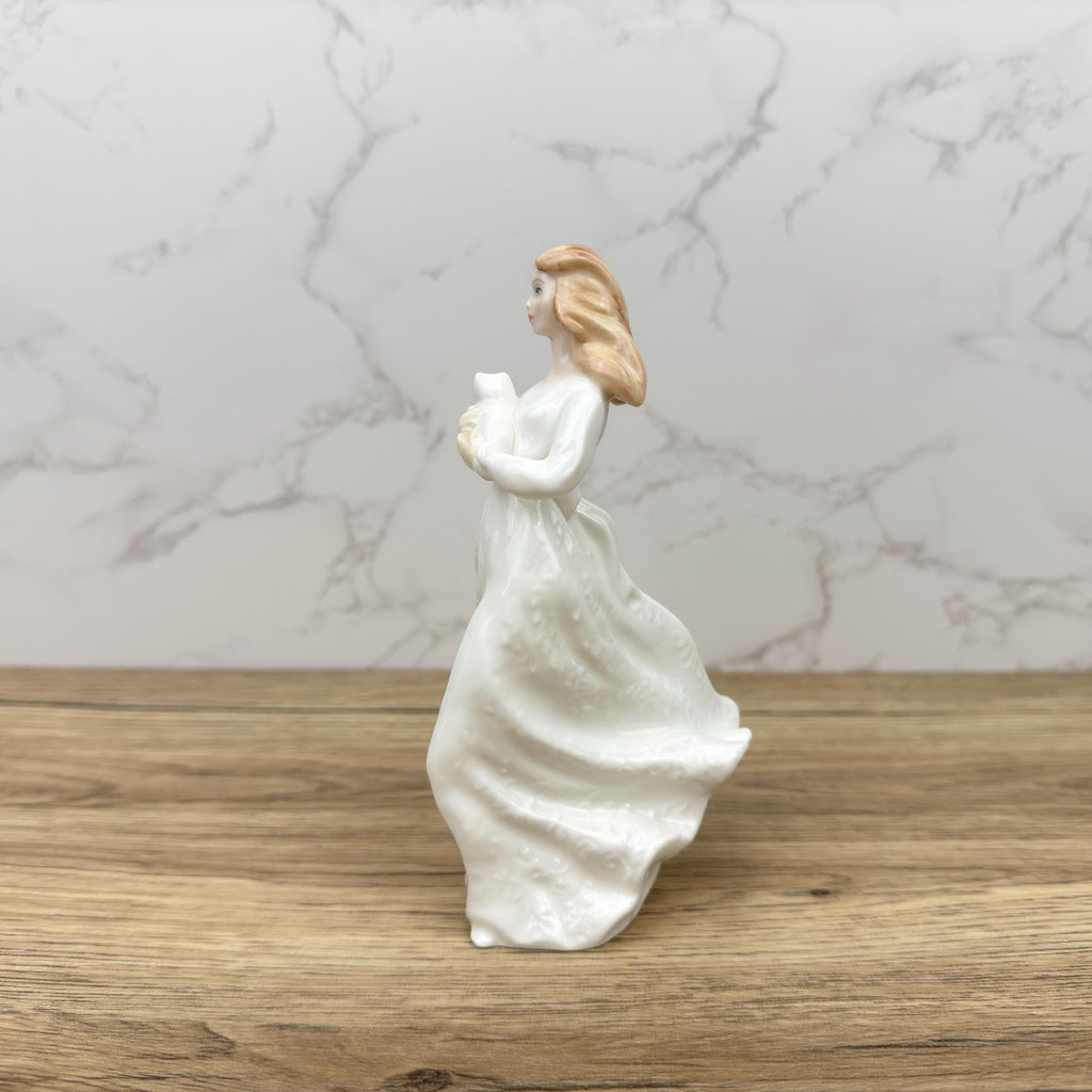 Royal Doulton Porcelain Figurine, Pretty Lady, HN3389, 1991