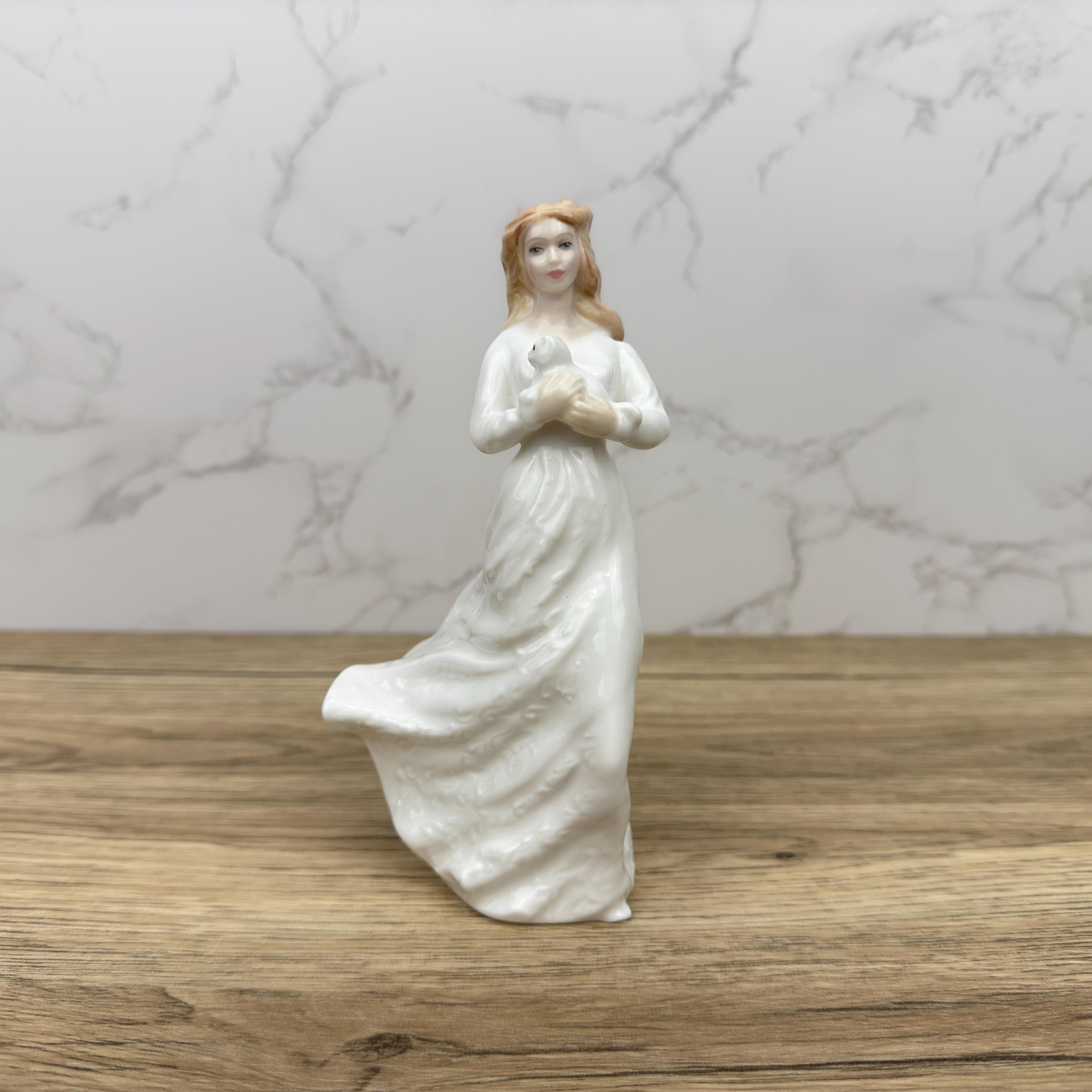 Royal Doulton Porcelain Figurine, Pretty Lady, HN3389, 1991