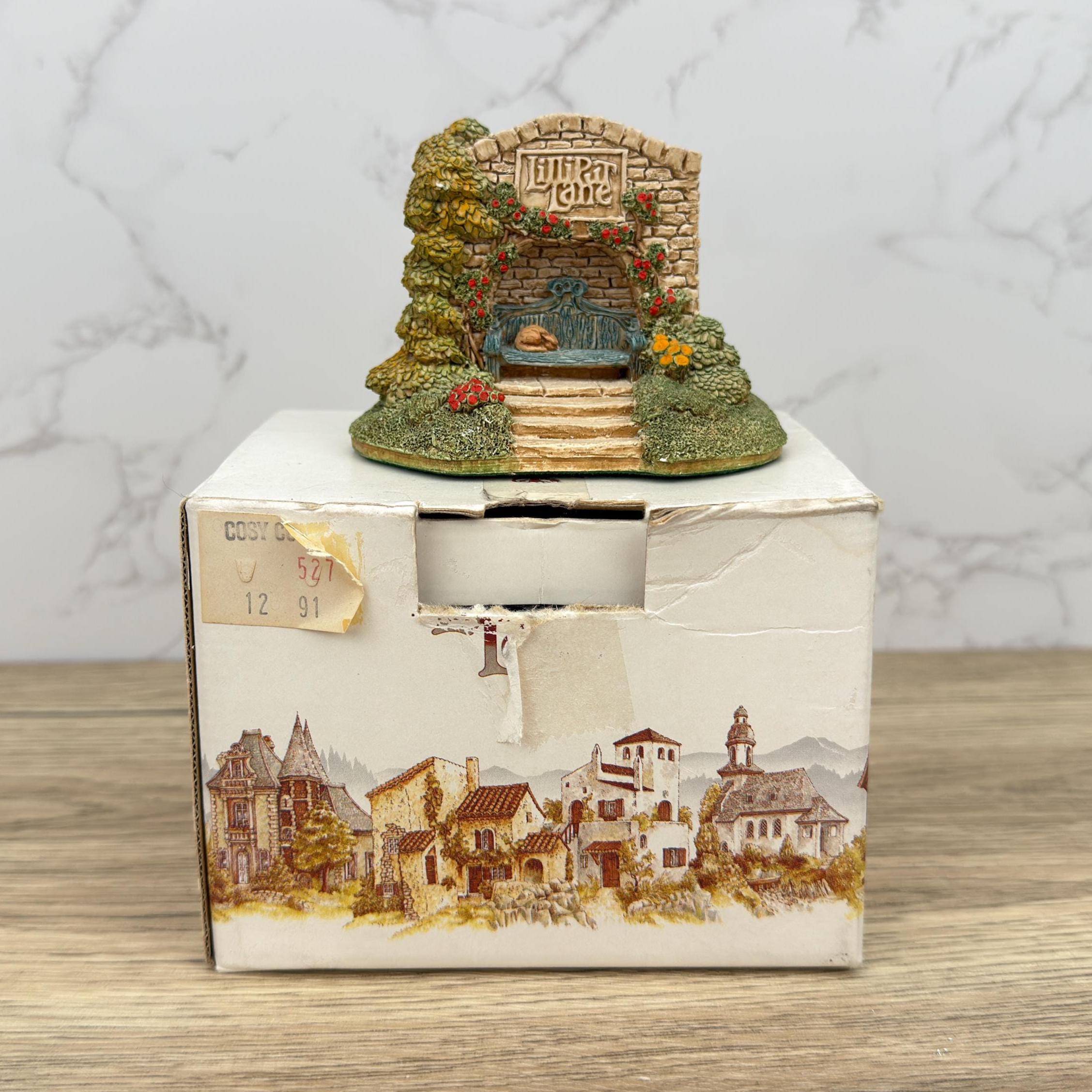 Vintage Lilliput Lane Cosy Corner Cottage, 1990 Collector's Ornament