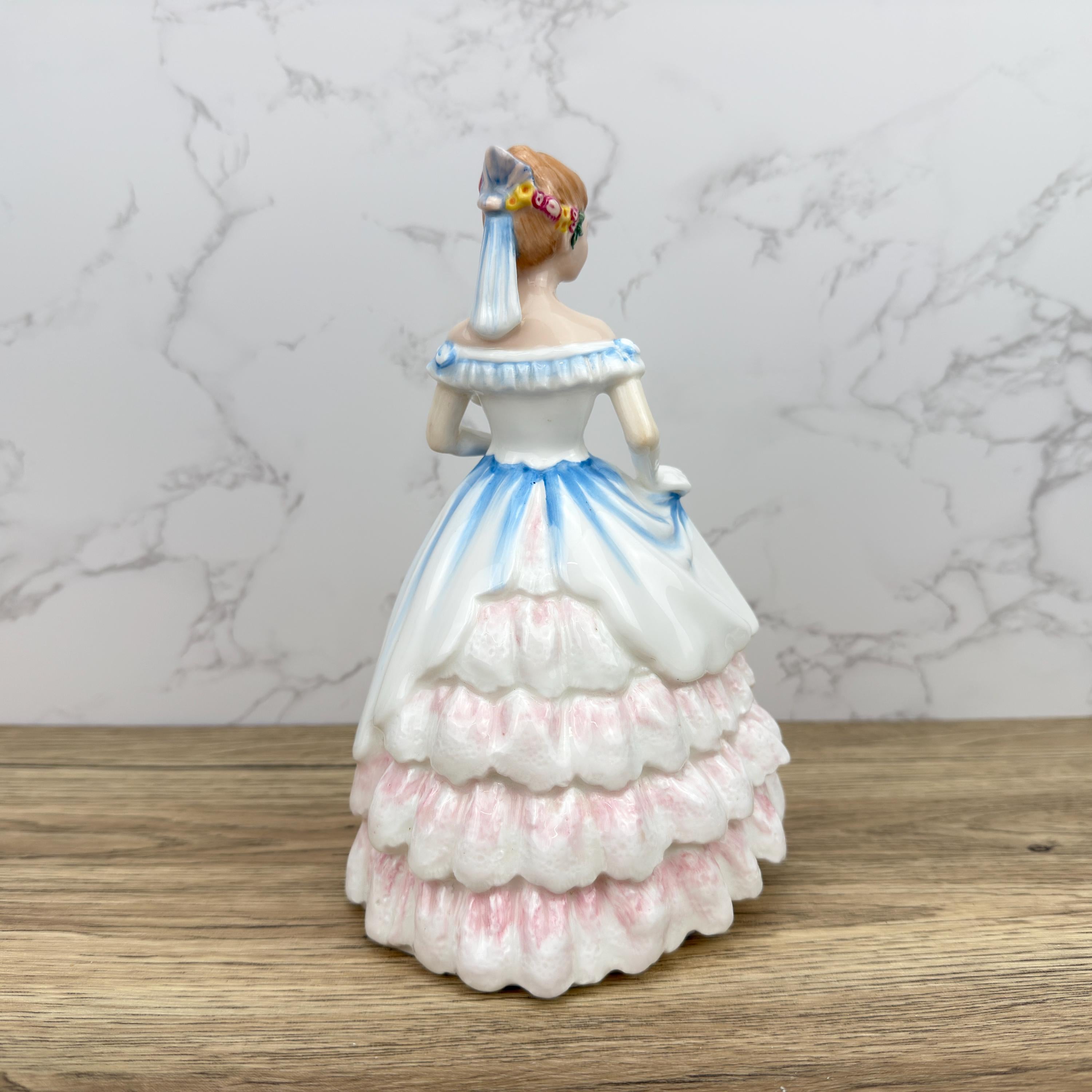 Vintage Royal Doulton Porcelain Figurine, CLAIRE HN3646