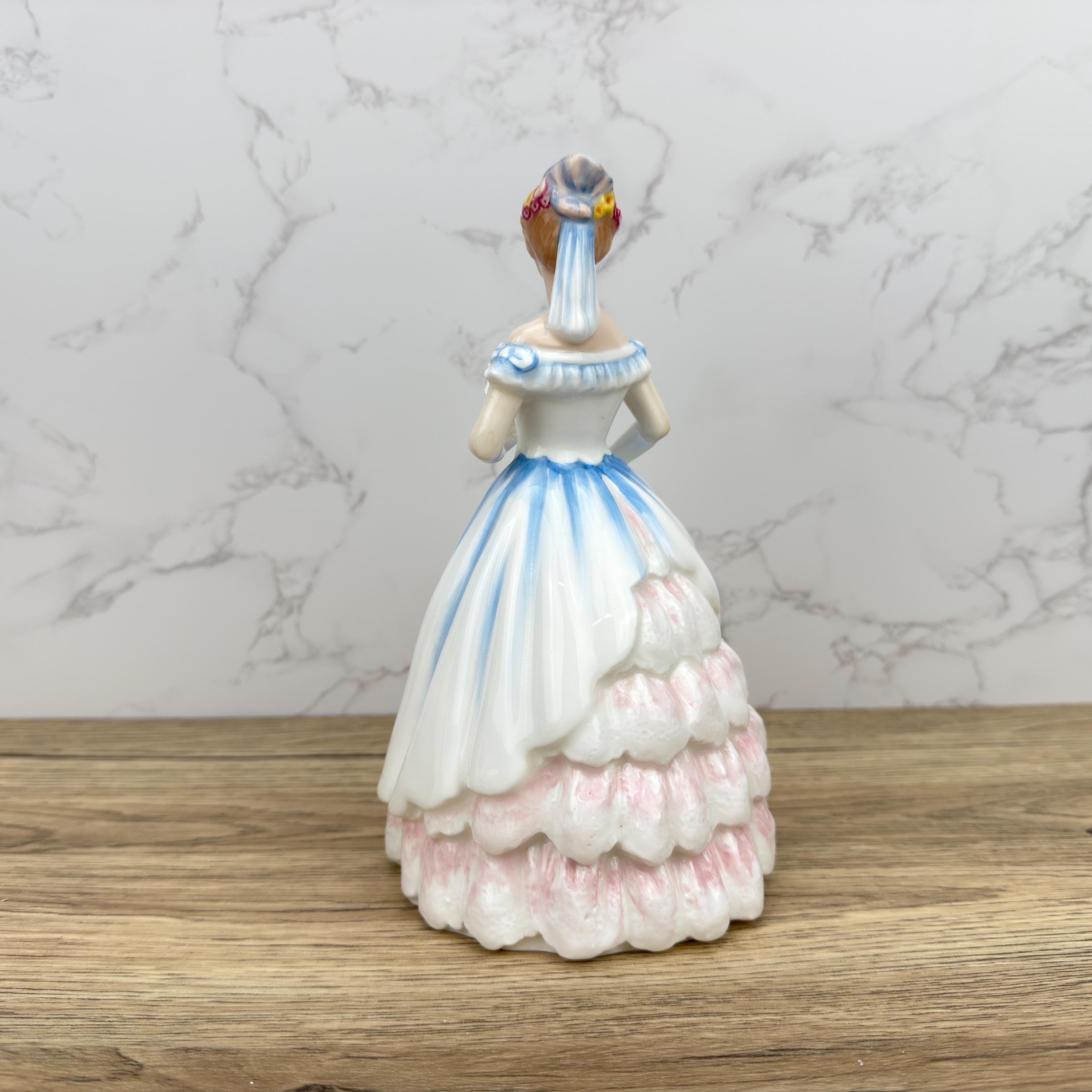 Vintage Royal Doulton Porcelain Figurine, CLAIRE HN3646
