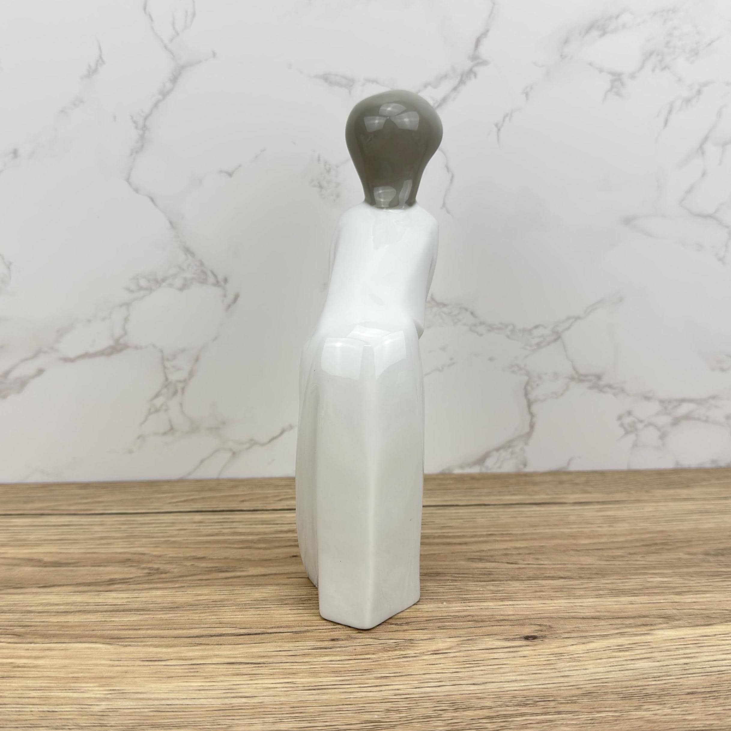 Vintage Lladro Kissing Girl Figurine | Collectible Porcelain Art