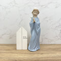 Vintage Nao Lladro Porcelain Nun Figurine, Religious Decor