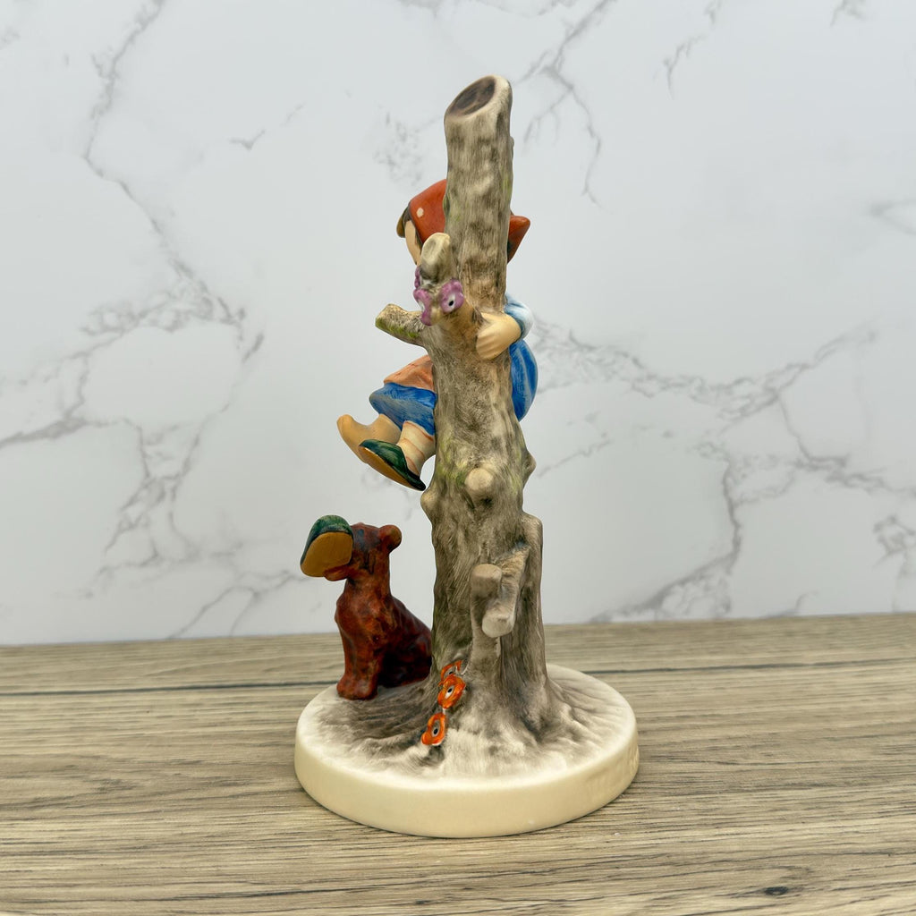 Vintage Hummel "Out Of Danger" Figurine | German Porcelain, Child and Dog
