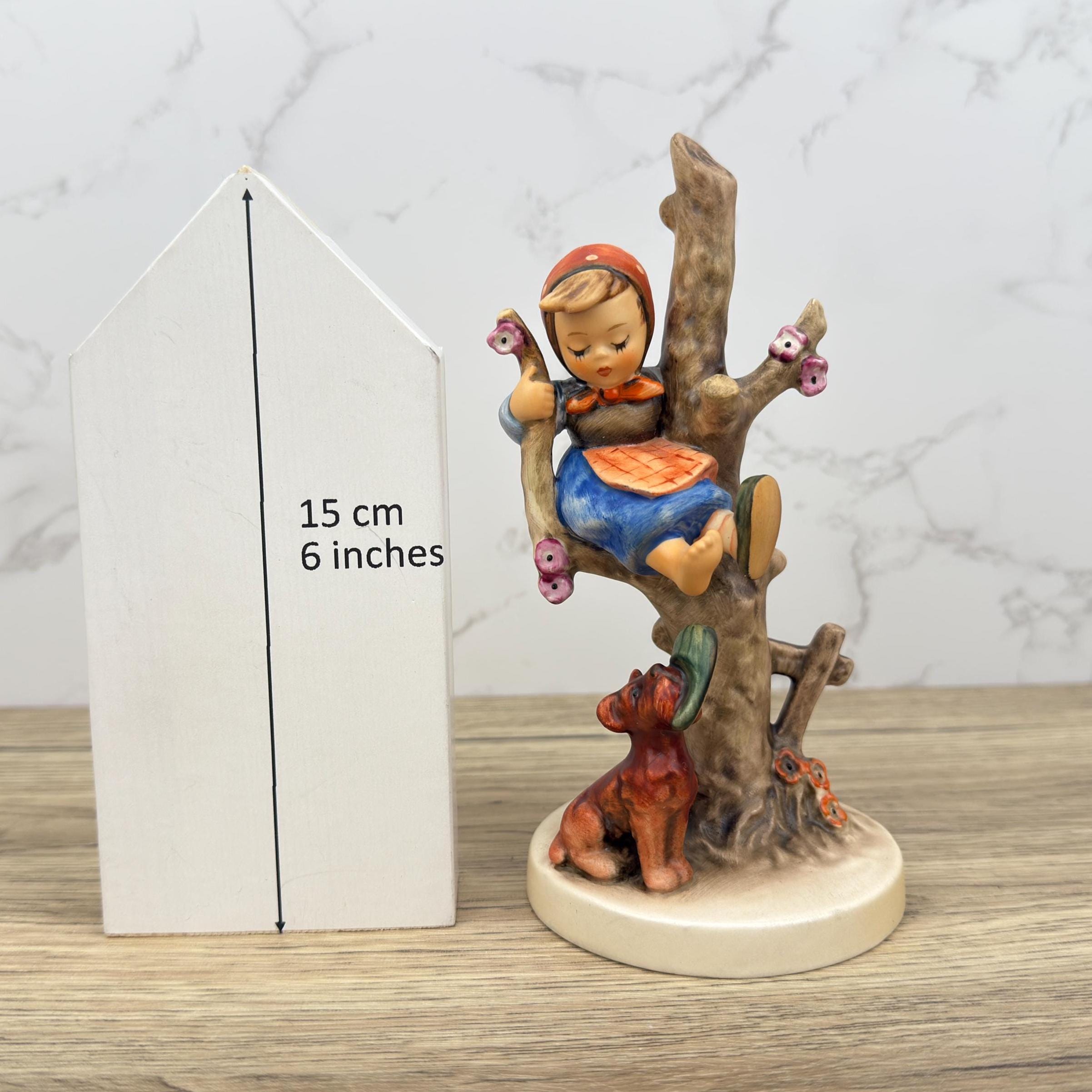 Rare Hummel Figurine: Goebel “Out of Danger” Girl with Dog