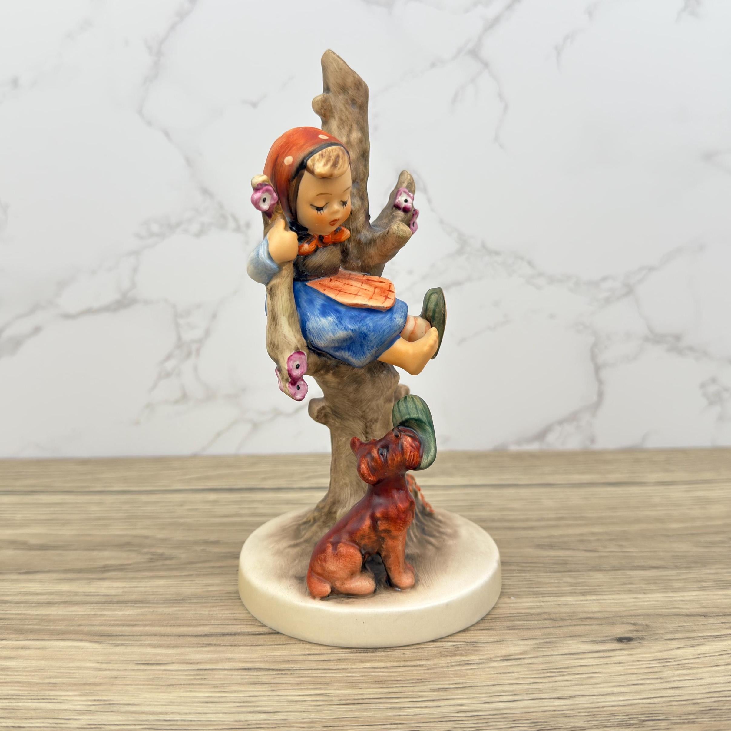 Rare Hummel Figurine: Goebel “Out of Danger” Girl with Dog