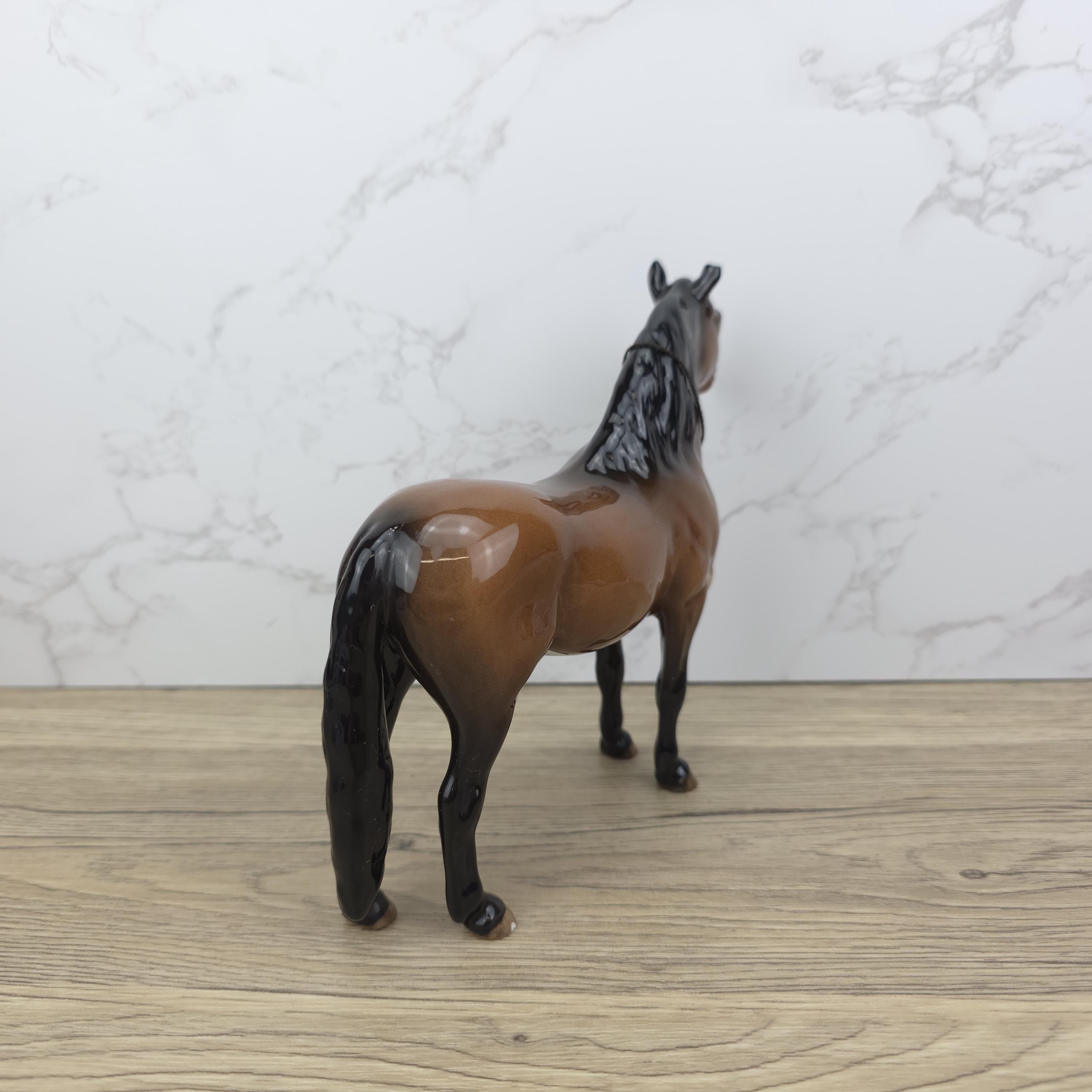 Vintage Beswick Dartmoor Champion Horse Figurine | Collectible British Porcelain