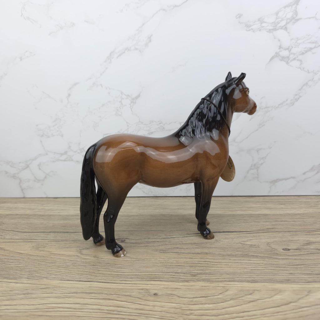Vintage Beswick Dartmoor Champion Horse Figurine | Collectible British Porcelain