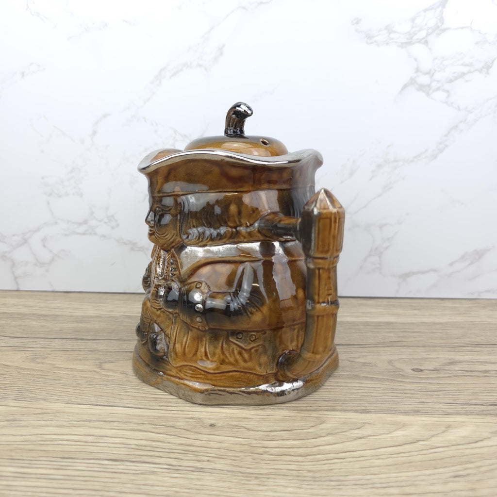 Price Kensington Toby Jug Teapot | Mid Century Drip Glaze Kettle