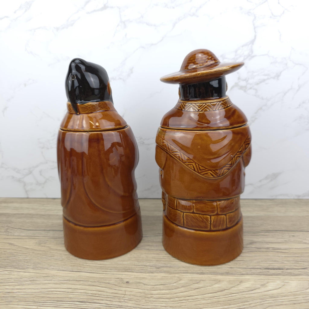 Price Kensington Character Jars | Vintage Tea Coffee Canisters, Made in England