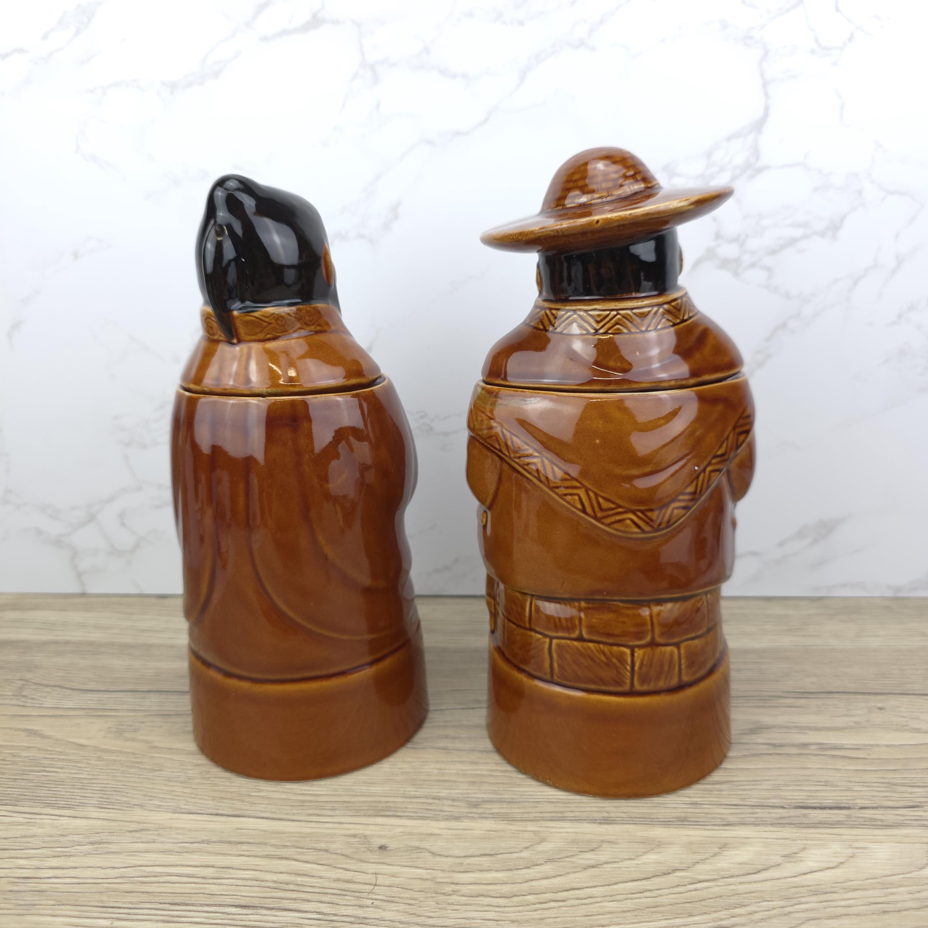 Price Kensington Character Jars | Vintage Tea Coffee Canisters, Made in England