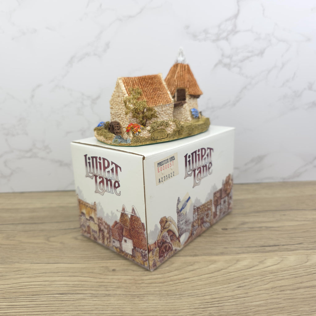 Lilliput Lane Preston Mill Figurine | Miniature British Landmark Sculpture