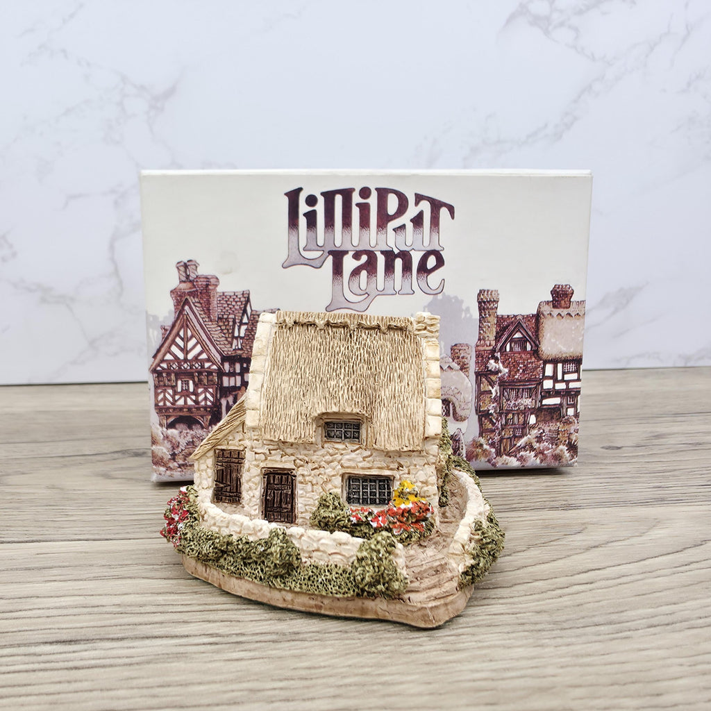 Lilliput Lane "Tanners Cottage" Miniature Resin Village, Collectible English Home Decor