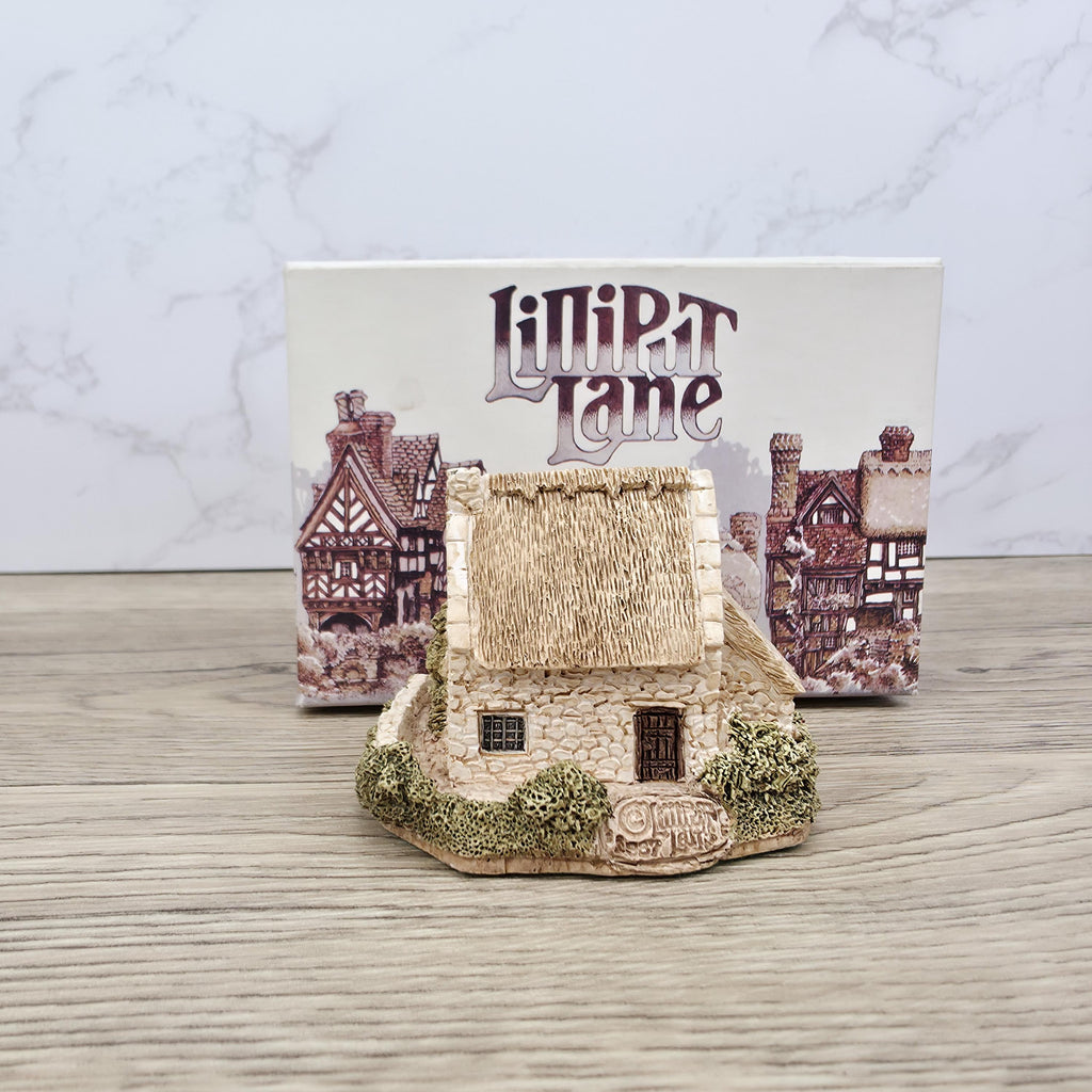 Lilliput Lane "Tanners Cottage" Miniature Resin Village, Collectible English Home Decor