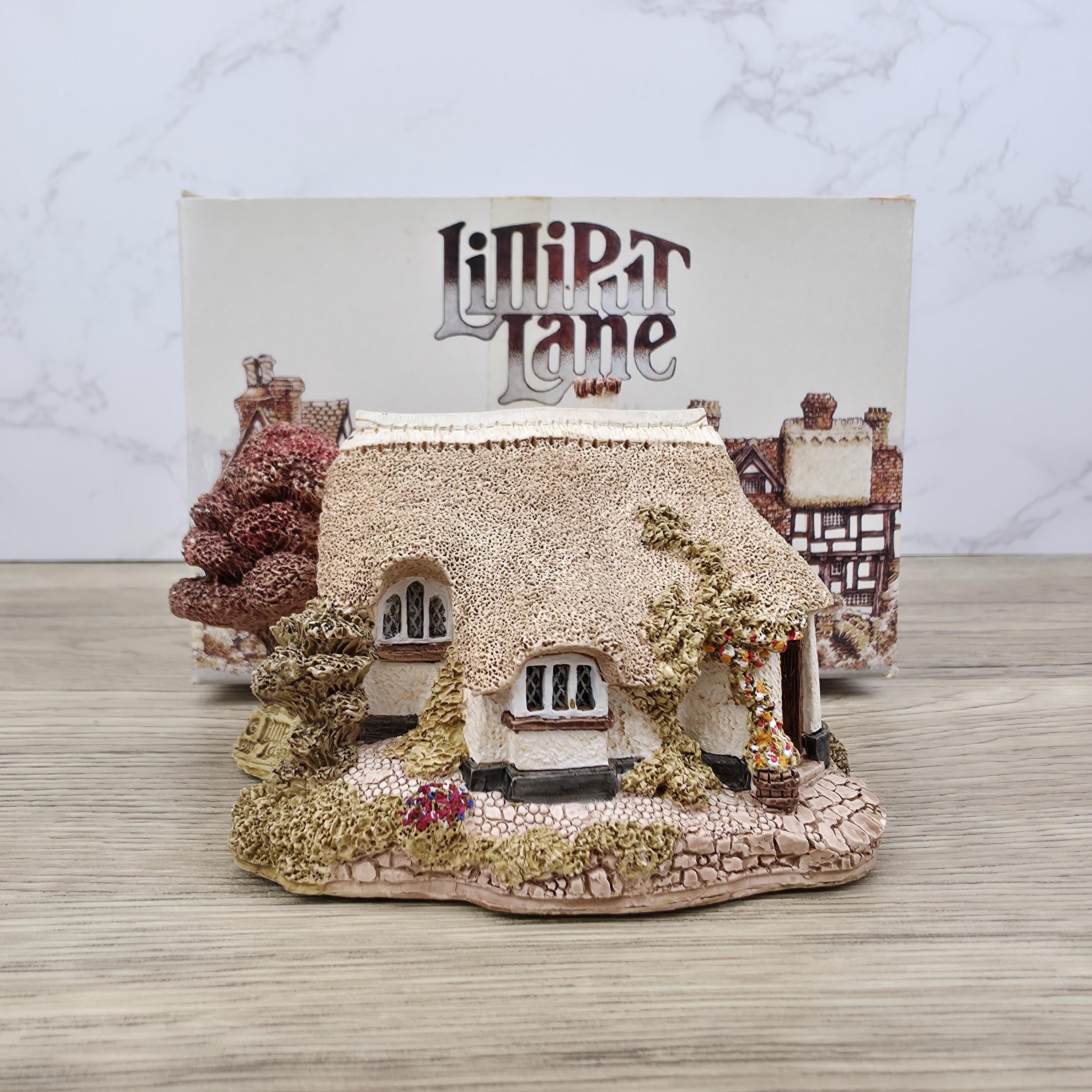 Lilliput Lane Butterwick Miniature Cottage, Handmade in Cumbria, Boxed with Deeds