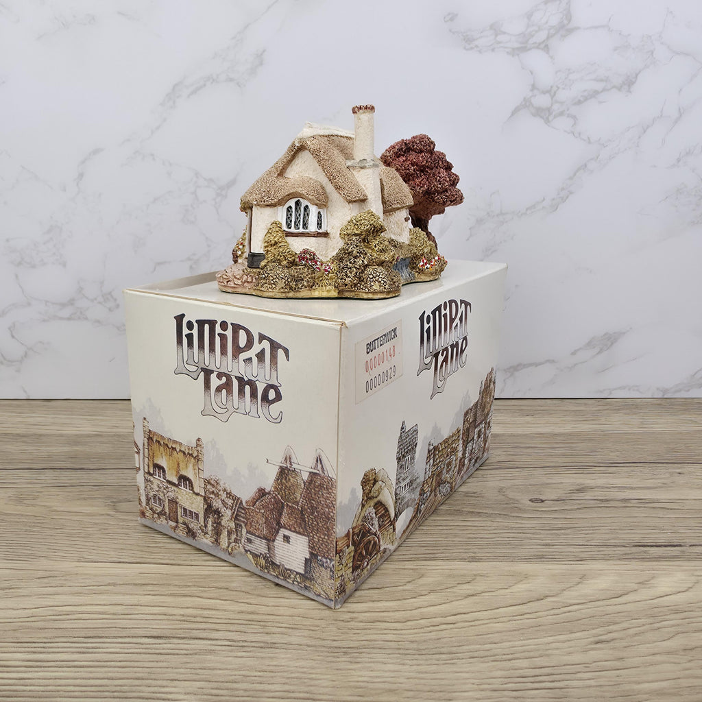 Lilliput Lane Butterwick Miniature Cottage, Handmade in Cumbria, Boxed with Deeds