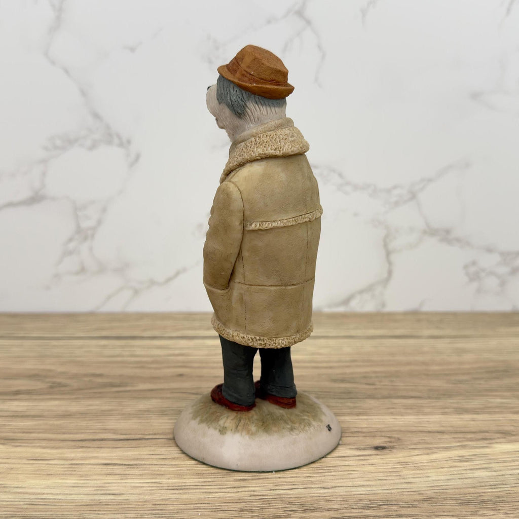 Robert Harrop Old English Sheepdog Figurine, Doggie People Figure