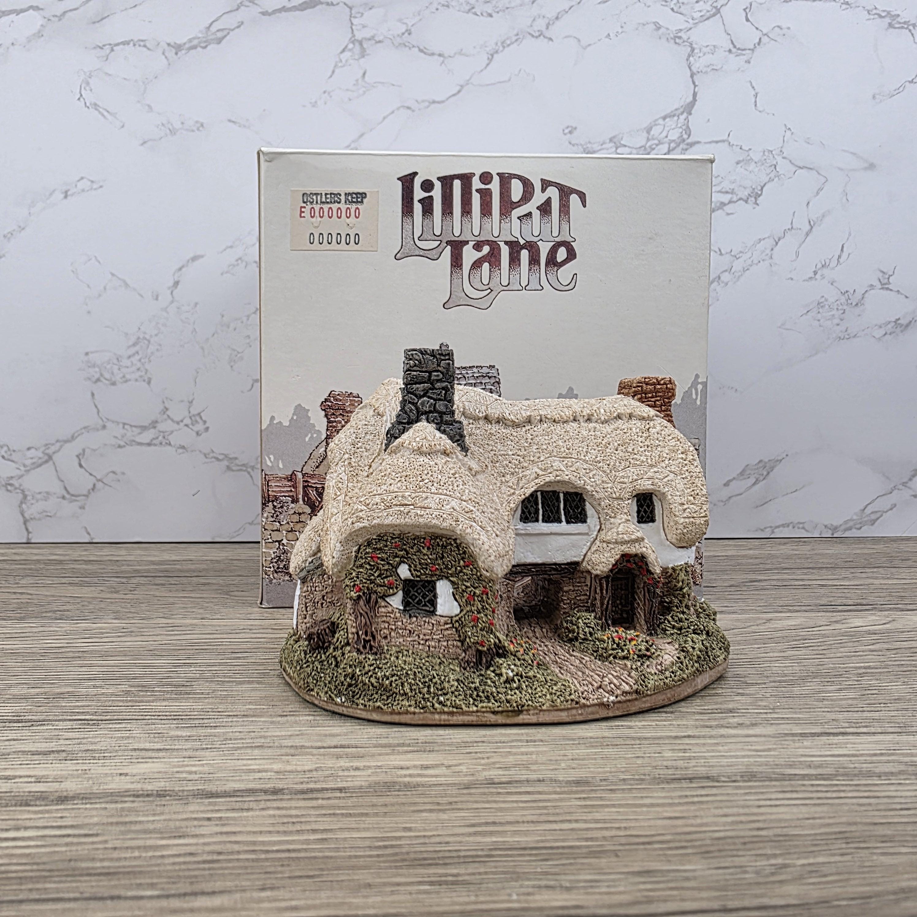 Lilliput Lane Bridge House Miniature | Handcrafted UK Cottagecore Decor