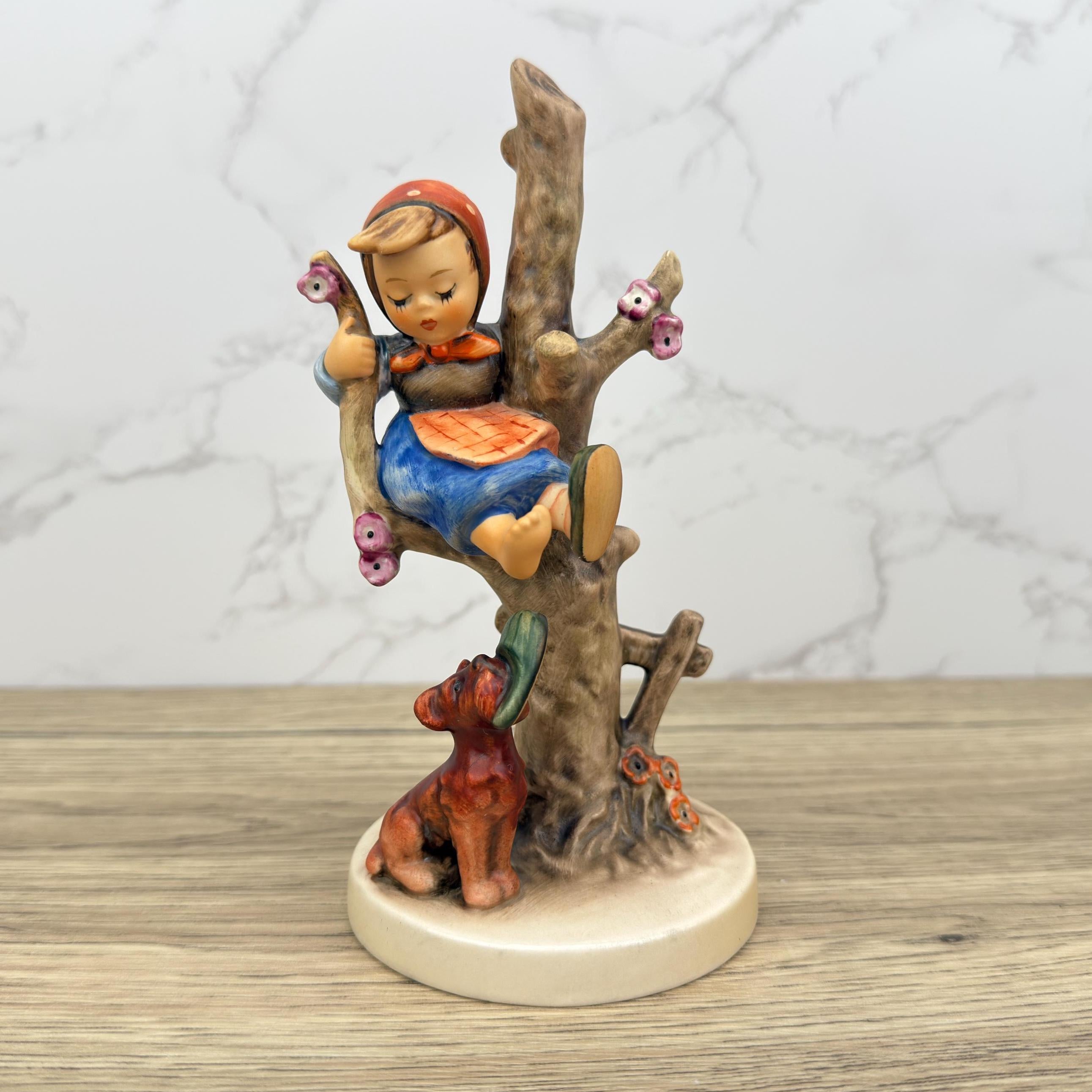 Rare Hummel Figurine: Goebel “Out of Danger” Girl with Dog