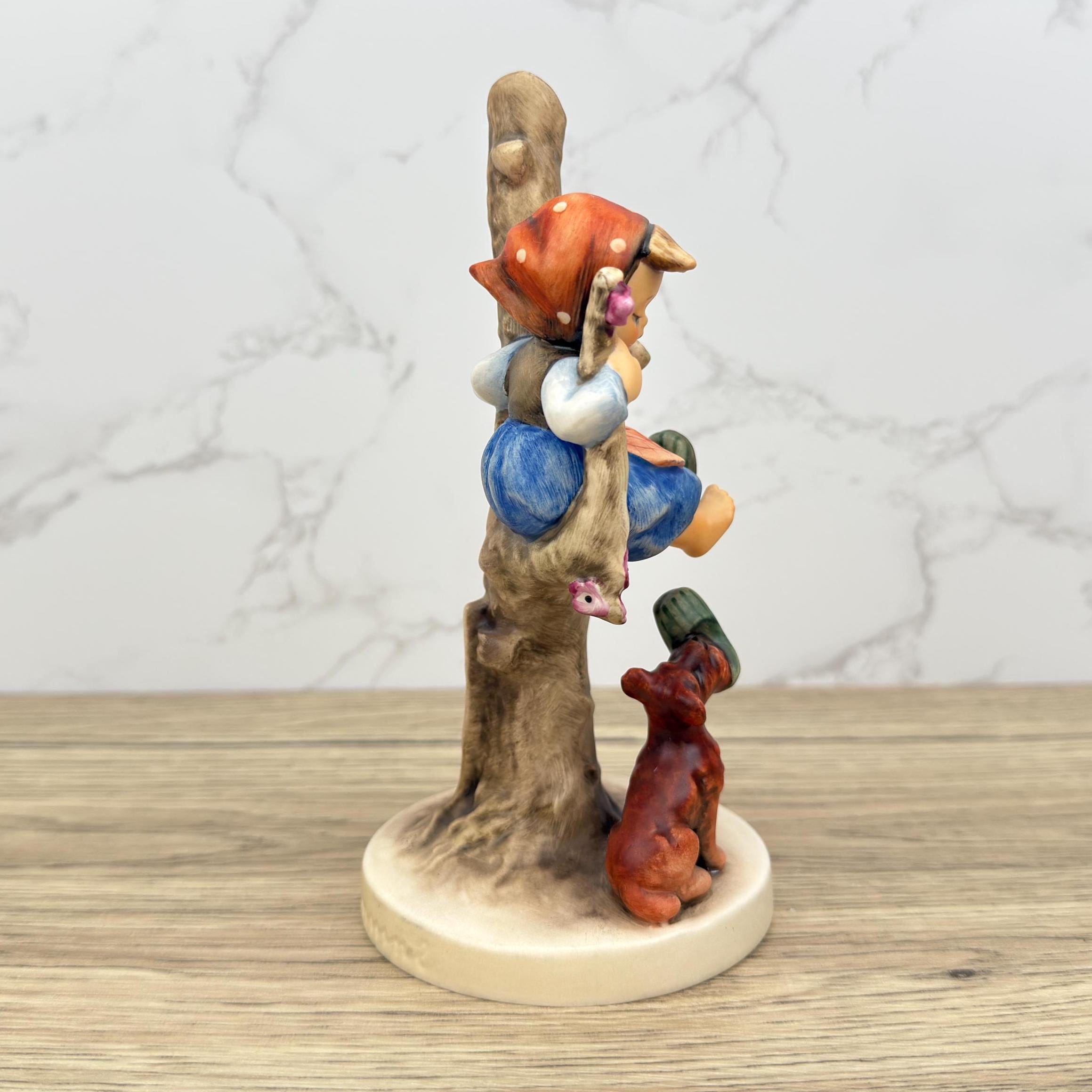 Rare Hummel Figurine: Goebel “Out of Danger” Girl with Dog