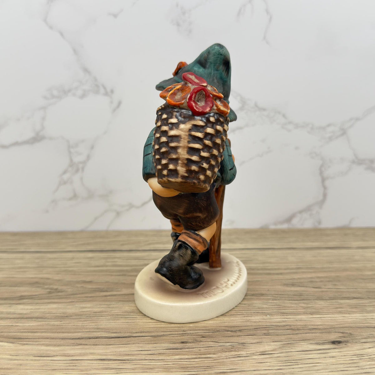 Hummel Flower Vendor Figurine | Vintage Goebel Porcelain Boy, German Collectible