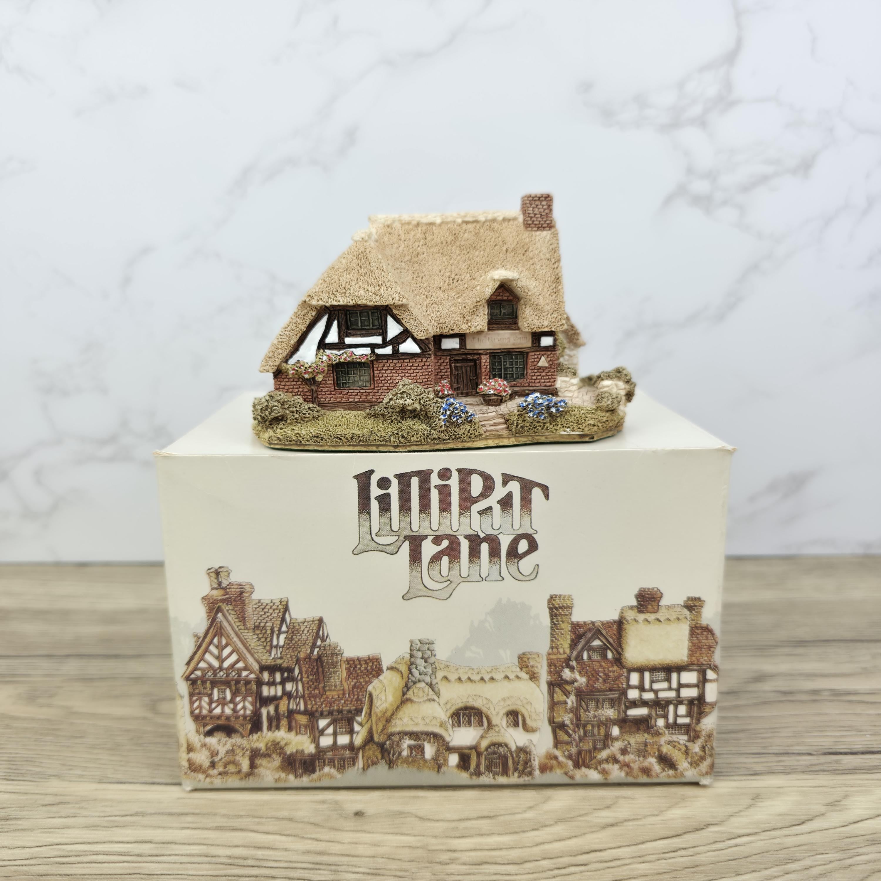 Lilliput Lane "The Rising Sun" Miniature Resin Cottage | Collectible British Village Display