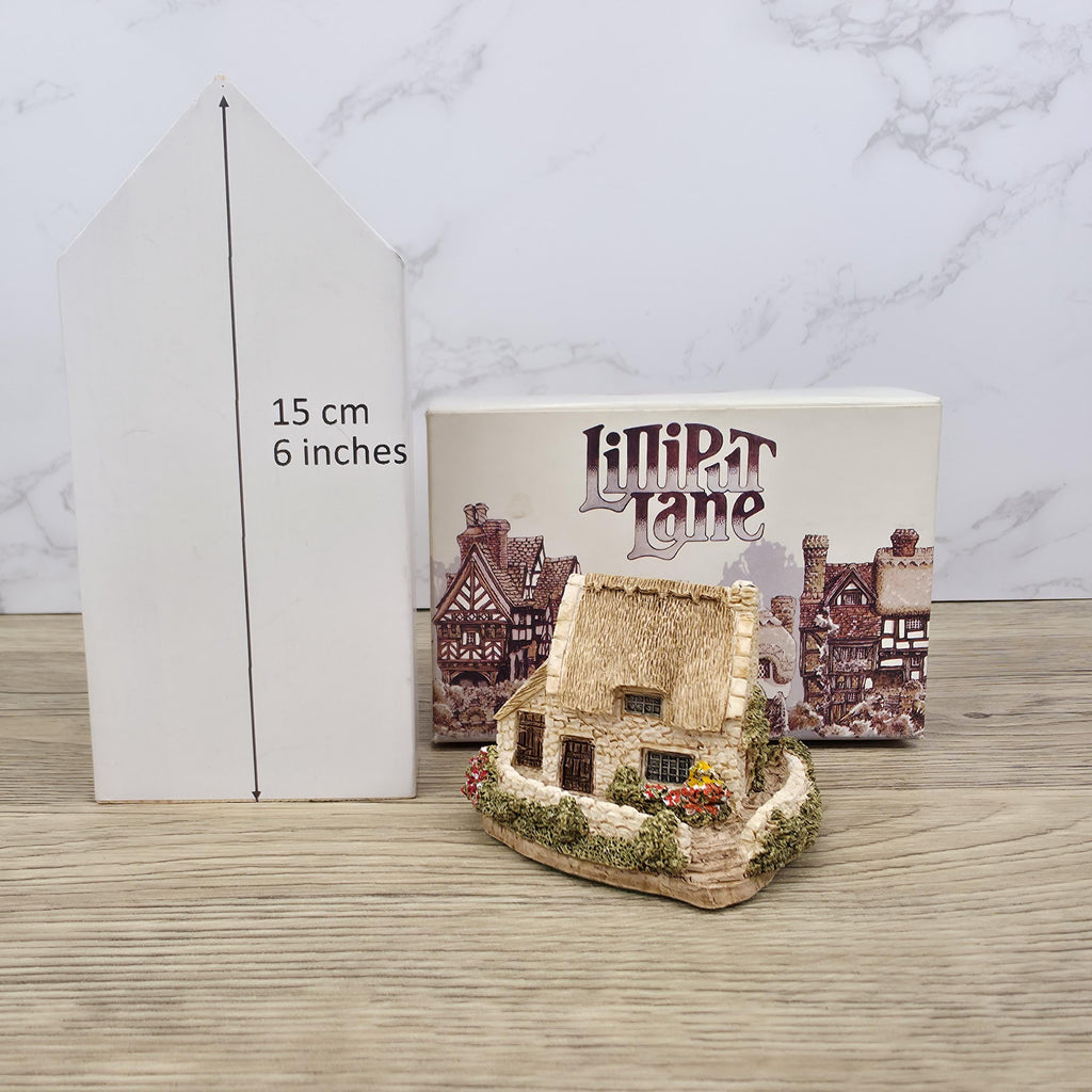 Lilliput Lane "Tanners Cottage" Miniature Resin Village, Collectible English Home Decor