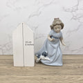 Vintage Nao Lladro Porcelain Figurine – Girl with Dog, Spain