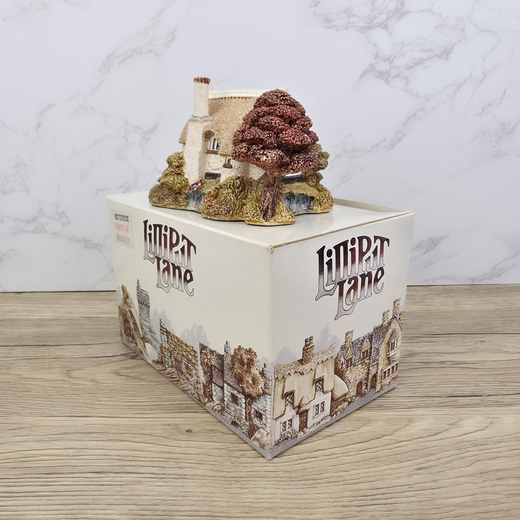Lilliput Lane Butterwick Miniature Cottage, Handmade in Cumbria, Boxed with Deeds