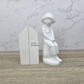 Vintage Spode Bone China Figurine: "Joanna" Girl Statue, Made in England