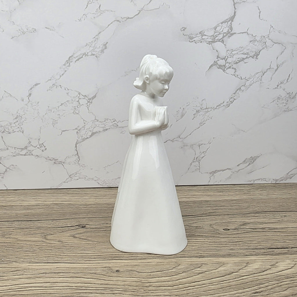Vintage Coalport Bone China Figurine, Praying Girl, England