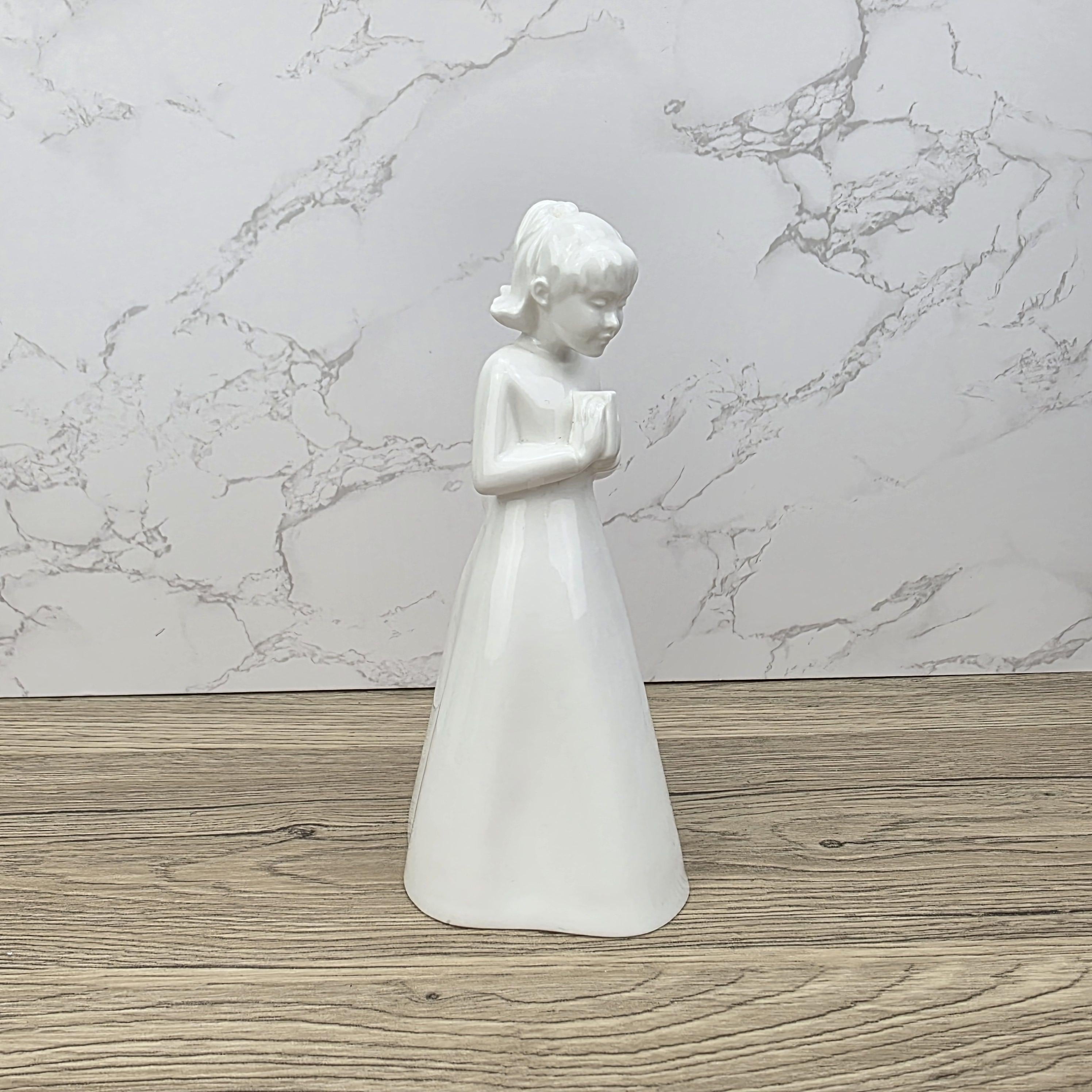Vintage Coalport Bone China Figurine, Praying Girl, England