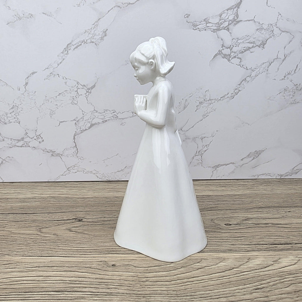 Vintage Coalport Bone China Figurine, Praying Girl, England