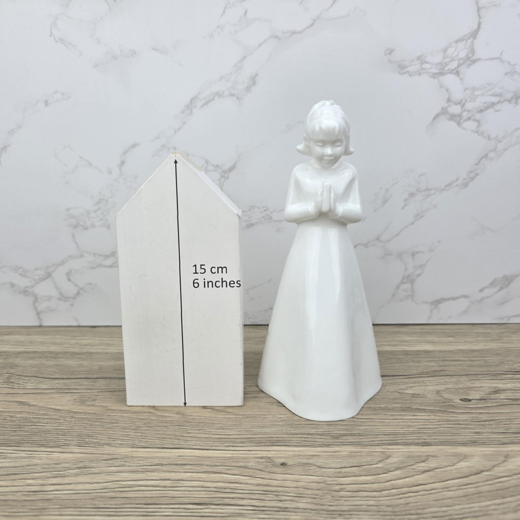 Vintage Coalport Bone China Figurine, Praying Girl, England