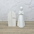 Vintage Coalport Bone China Figurine, Praying Girl, England